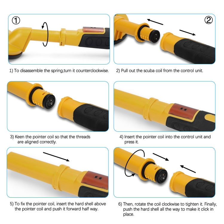 Metal Detector subacqueo 2 in 1 IP68 Rilevatore sommergibile impermeabile 60m, 2 In 1 Underwater Detector