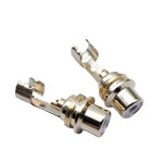 Spina audio AV 10psc Spina femmina RCA Lotus con clip, 10psc