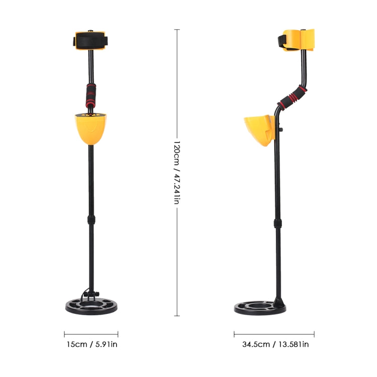 MD3010II Metal Detector sotterraneo ad alta sensibilità, MD3010II