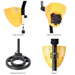Metal Detector sotterraneo MD3010II con display LCD