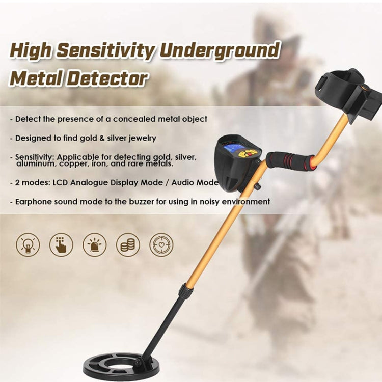 MD3010II Metal Detector sotterraneo ad alta sensibilità, MD3010II