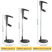 MD3002 Metal detector sotterraneo giocattolo da spiaggia per bambini, MD3002 (Black)