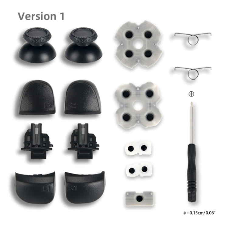 For PS5 Controller L1 R1 L2 R2 Trigger Buttons Analog Stick Conductive Rubber, Trigger Buttons