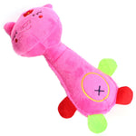 3pcs giocattoli per cani peluche giocattoli sonori forniture per cani dentizione resistenti al morso, Monkey, Pig, Deer