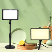 Luce LED 8 pollici 3200-5500K pannello piatto per fotografia