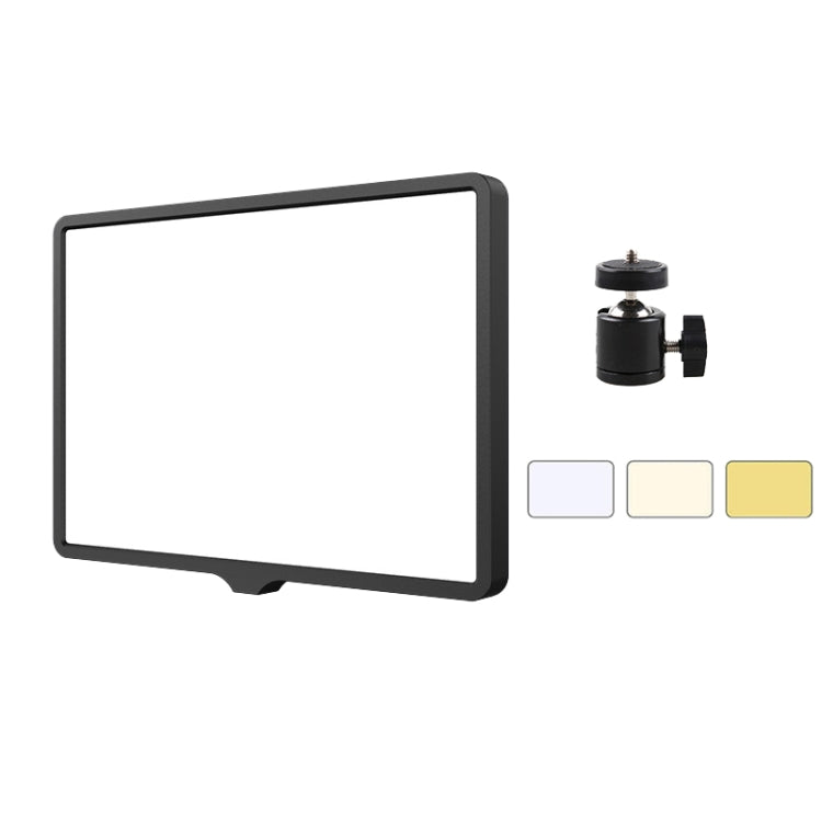 Luce LED 10 pollici 3000-6500K per fotografia con staffa
