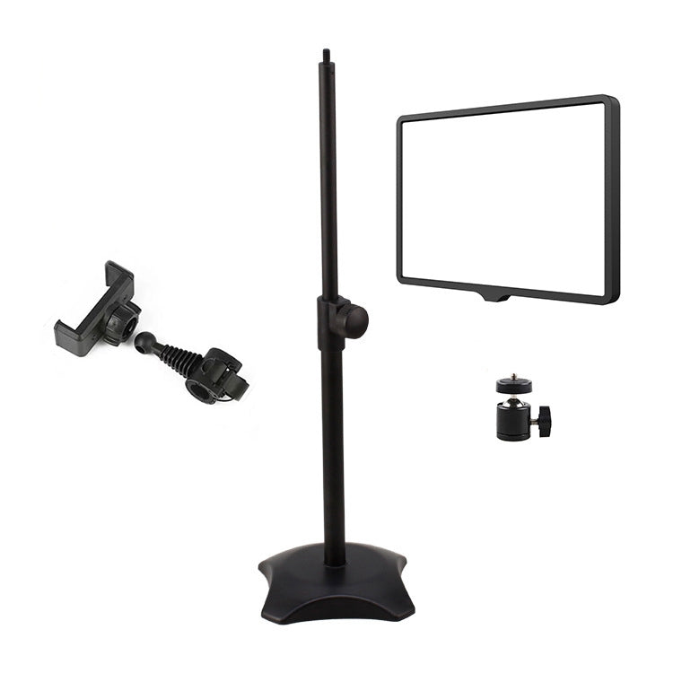 Luce LED 10 pollici 3000-6500K per fotografia con staffa