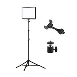 Luce LED 10 pollici 3000-6500K per fotografia con staffa