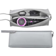 Per il pacchetto di stoccaggio dell'asciugacapelli Dyson Copertura protettiva per rotoli di capelli, Black, Gray, Pink, Silver, Emerald Green, Shiny Stone Black, Color White