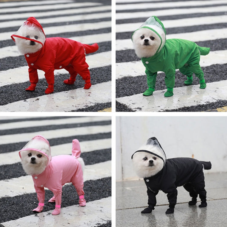 Impermeabile monopezzo per animali domestici taglie S-XL