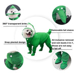 Impermeabile monopezzo per animali domestici taglie S-XL