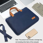 Per MacBook 13,3-14 pollici MAHOO 10188 Borsa per computer portatile ultrasottile Borsa per computer a mano, Khaki, Dark Blue, Gray, Gray+Gray PU Power Bag, Dark Blue+Black PU Power Bag, Khaki+Gray PU Power Bag, Gray+Gray Mouse Pad                     ...
