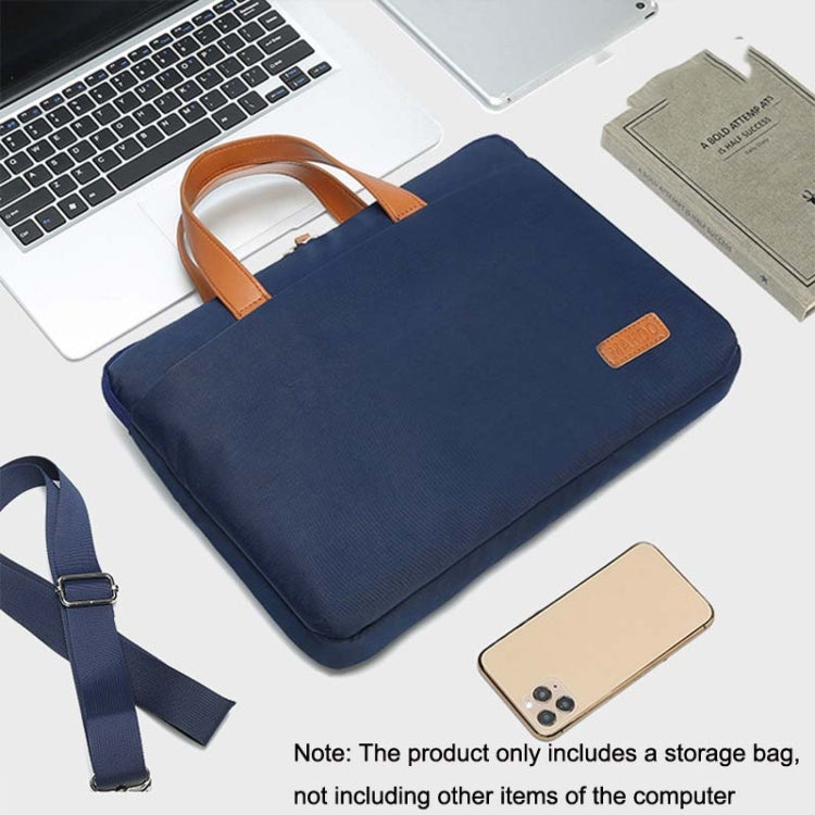 Per MacBook 13,3-14 pollici MAHOO 10188 Borsa per computer portatile ultrasottile Borsa per computer a mano, Khaki, Dark Blue, Gray, Gray+Gray PU Power Bag, Dark Blue+Black PU Power Bag, Khaki+Gray PU Power Bag, Gray+Gray Mouse Pad                     ...
