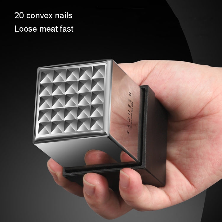 Kacheeg Inteneritore per Bistecca in Acciaio Inossidabile a doppia faccia per Carne, Stile:, Double-sided Meat Looper