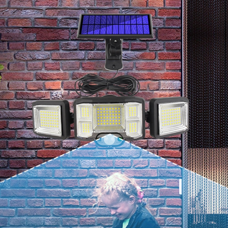 Luce solare LED da parete con sensore e telecomando