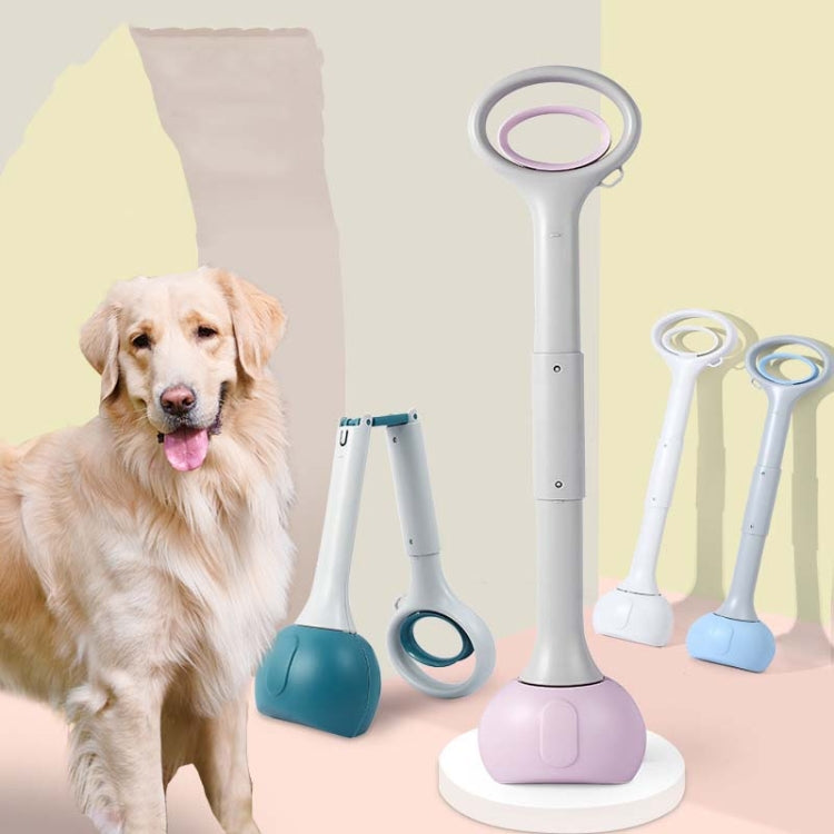 Pet Poop Picker Dog Walking Tools con scatola di immagazzinaggio del sacco della spazzatura, 28cm Sky Blue, 28cm Purple, 28cm Avocado Green, 48cm Sky Blue, 48cm Purple, 48cm Avocado Green, 70cm Sky Blue, 70cm Purple, 70cm Avocado Green