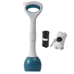 Pet Poop Picker Dog Walking Tools con scatola di immagazzinaggio del sacco della spazzatura, 28cm Sky Blue, 28cm Purple, 28cm Avocado Green, 48cm Sky Blue, 48cm Purple, 48cm Avocado Green, 70cm Sky Blue, 70cm Purple, 70cm Avocado Green
