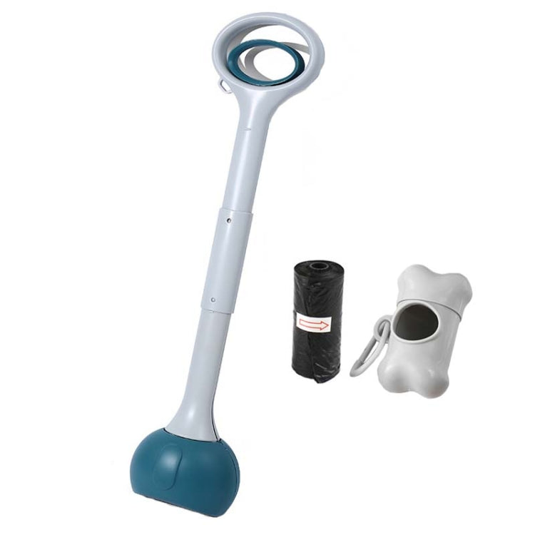 Pet Poop Picker Dog Walking Tools con scatola di immagazzinaggio del sacco della spazzatura, 28cm Sky Blue, 28cm Purple, 28cm Avocado Green, 48cm Sky Blue, 48cm Purple, 48cm Avocado Green, 70cm Sky Blue, 70cm Purple, 70cm Avocado Green