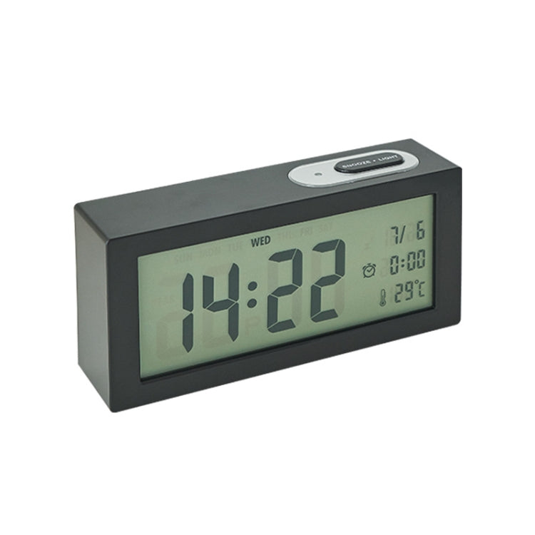 8890H Sveglia da Comodino Multifunzionale Fotosensibile Piccola Sveglia Orologio Digitale con Schermo LCD