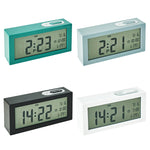 8890H Sveglia da Comodino Multifunzionale Fotosensibile Piccola Sveglia Orologio Digitale con Schermo LCD