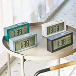 8890H Sveglia da Comodino Multifunzionale Fotosensibile Piccola Sveglia Orologio Digitale con Schermo LCD