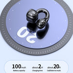 Auricolari Bluetooth M10 impermeabili con clip per orecchio