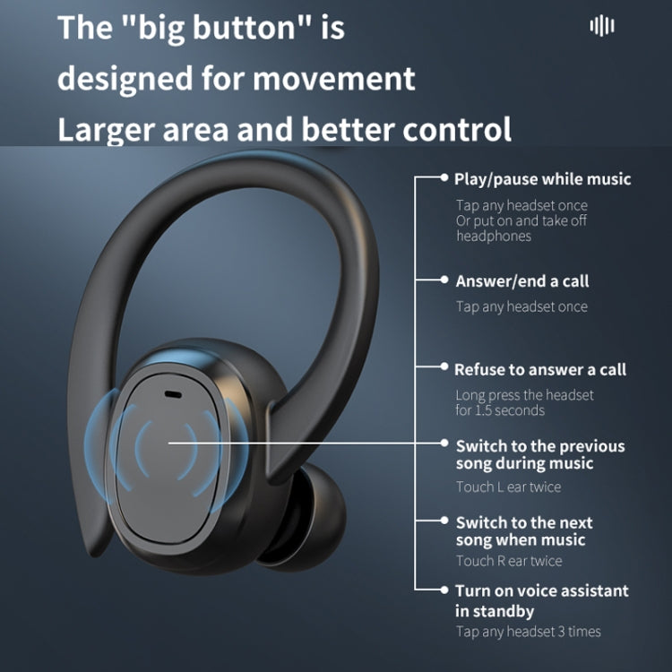 Auricolari Bluetooth S260 con ricarica e display