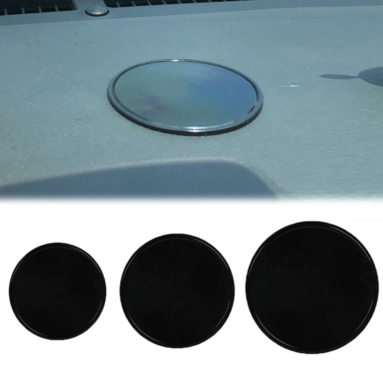 Tappetino in PU antiscivolo appiccicoso rotondo per veicoli da 10 pezzi, 5cm, 7cm