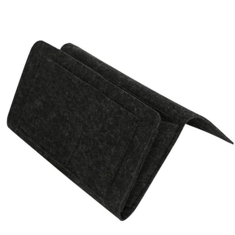 B05006 Borsa portaoggetti in feltro Borsa da appendere sul comodino Borsa portaoggetti per detriti sul lato del divano