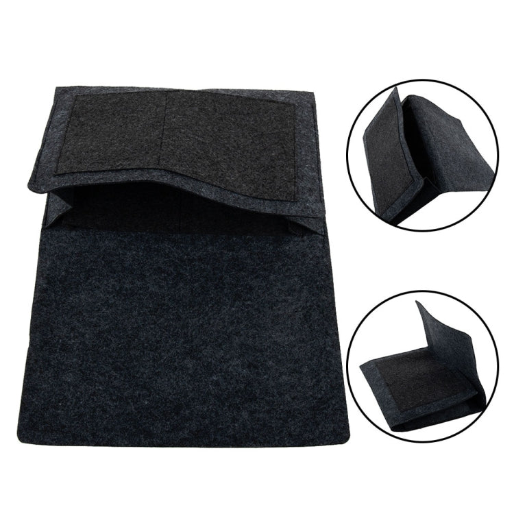 B05006 Borsa portaoggetti in feltro Borsa da appendere sul comodino Borsa portaoggetti per detriti sul lato del divano