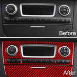 Adesivi pannello CD in fibra di carbonio per Smart Fortwo 2011-20