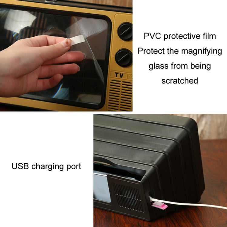 Amplificatore video Retro TV per smartphone