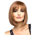 Copricapo da donna in fibra chimica con parrucca corta in seta ad alta temperatura, Wig-435A, Wig-435B