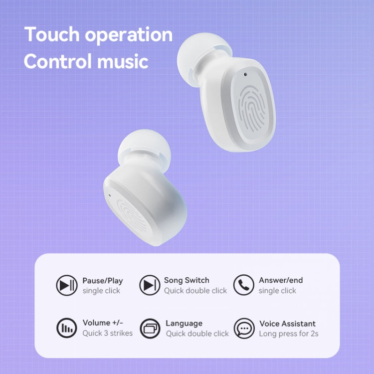 Con auricolari Bluetooth stereo wireless con contenitore di ricarica, stile:, BY17 Black, BY17 White, BY18 Digital Display Black, BY18 Digital Display White
