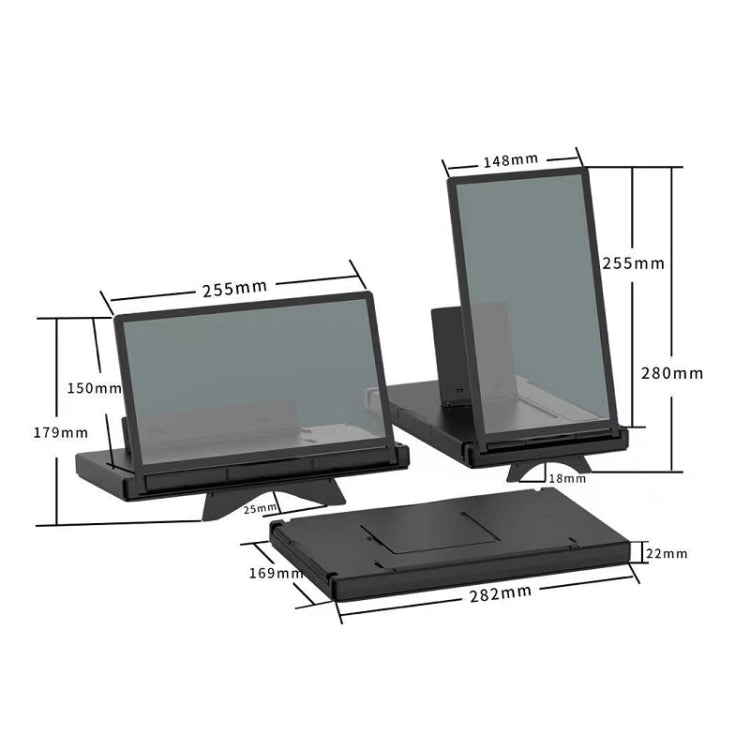 Amplificatore Schermo Cellulare 12 Pollici Dual-HD