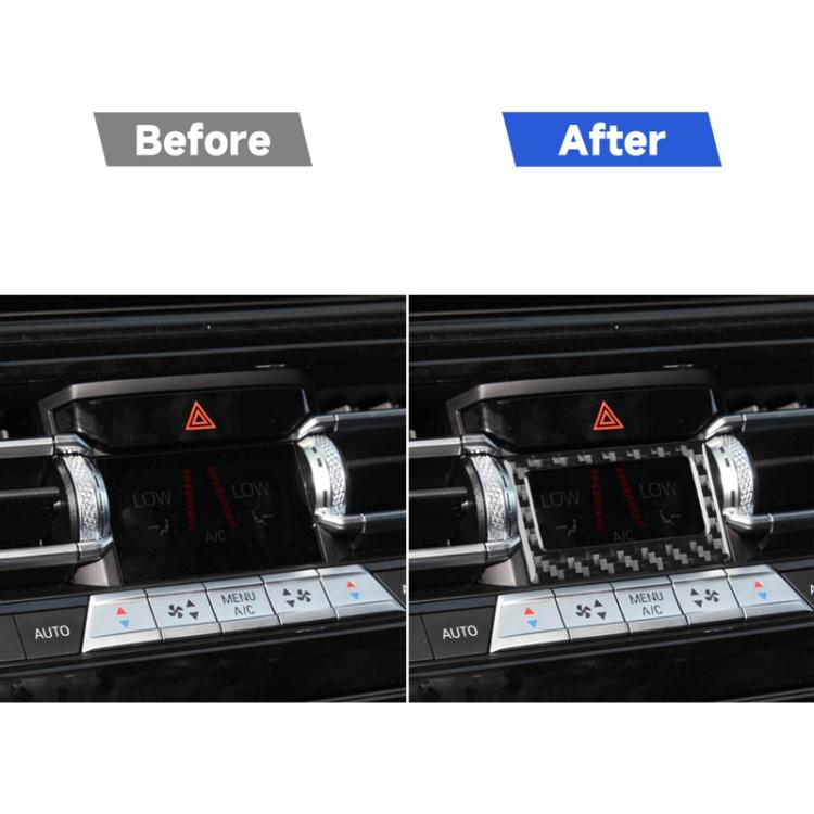 Adesivo per cornice display temperatura aria condizionata universale BMW Serie 8 G14 2019-2024