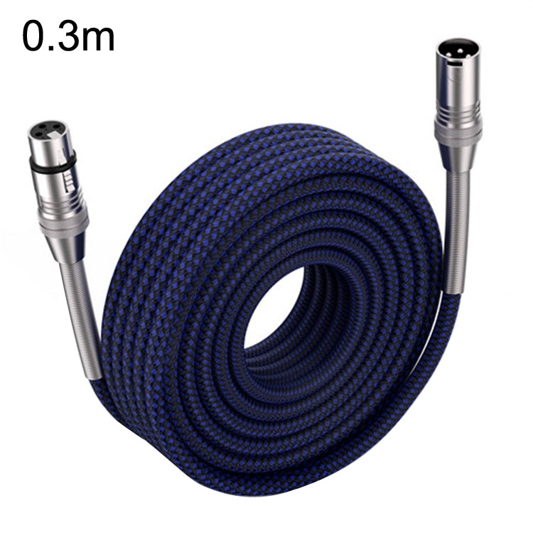 Cavo audio XLR maschio-femmina per microfono 0,3-60 metri