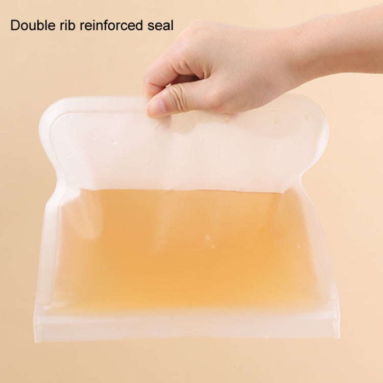 Sacchetto ermetico per conservazione alimentare riutilizzabile in EVA da 10 pezzi, dimensioni:, Small, Medium, Large, Extra Large