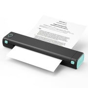 Stampante termica portatile portatile senza fili Bluetooth M08F, Black Green A4 Version, Black A4 Version, White A4 Version, White Orange A4 Version, Green A4 Version, Pink A4 Version, Gray A4 Version, Silver A4 Version, Black Green Letter Version     ...