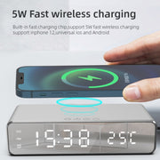 Caricatore wireless W258 con orologio e termometro