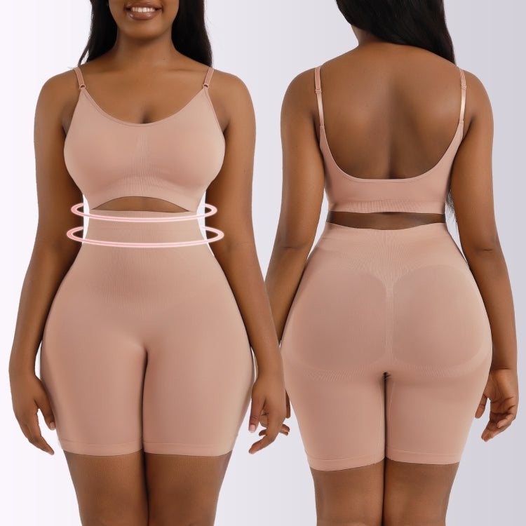 Pantaloni della pancia della vita del corsetto delle signore di Shaper del corpo senza cuciture di sollevamento dell'anca di un pezzo, S, M, L, XL, XXL, XXXL