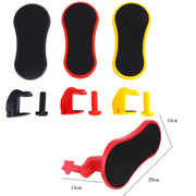 Tappetino per mouse con supporto per polso da tavolo girevole a 180 gradi, PU+Memory Cotton Model (Black), PU+Memory Cotton Model (Red), PU+Memory Cotton Model (Yellow), Mouse Pad Model (Black), Mouse Pad Model (Red), Mouse Pad Model (Yellow)          ...