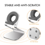 AhaStyle ST03 Per base in lega di alluminio serie Apple Watch, ST03 (Black), ST03 (Rose Gold), ST03 (Silver)