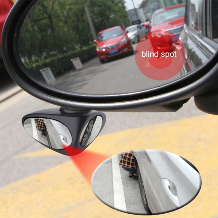 2 in 1 Specchio per punto cieco per auto Retromarcia Parcheggio Specchio grandangolare Rotazione di 360 gradi Specchietto retrovisore convesso regolabile, 2 in 1 Black Left, 2 in 1 Black Right, 2 in 1 White Left, 2 in 1 White Right