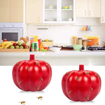 SK116 2pcs piccole trappole per moscerini della frutta di zucca acchiappavermi volanti, (Red)