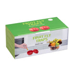 SK116 2pcs piccole trappole per moscerini della frutta di zucca acchiappavermi volanti, (Red)