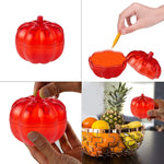 SK116 2pcs piccole trappole per moscerini della frutta di zucca acchiappavermi volanti, (Red)