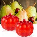 SK116 2pcs piccole trappole per moscerini della frutta di zucca acchiappavermi volanti, (Red)