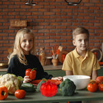SK116 2pcs piccole trappole per moscerini della frutta di zucca acchiappavermi volanti, (Red)