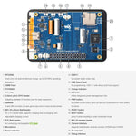 Scheda di sviluppo dual-core Waveshare RP2350 con display LCD da 3,5 pollici a 65.000 colori e risoluzione 320x480., Standard Ver, With Case and OV5640 camera